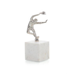 Dancing Men Sculpture III in Nickel