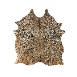 Four Hands Leopard Printed Hide Rug