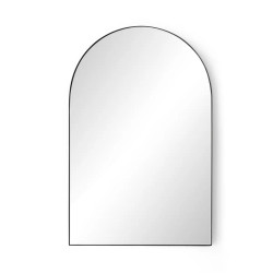Four Hands Georgina Small Mirror - Iron Matte Black