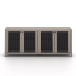 Four Hands Sherwood Outdoor Sideboard - Weathered Grey Four Hands Sherwood Outdoor Sideboard - Weathered Grey