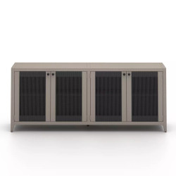 Four Hands Sherwood Outdoor Sideboard - Weathered Grey