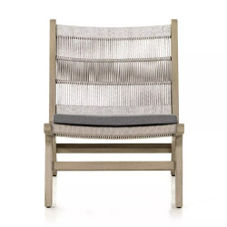 Four Hands Julian Outdoor Chair - Weathered Grey