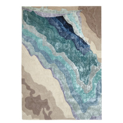 Global Views Fractured Rug - Cool - 12x15