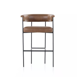 Four Hands Carrie Bar Stool - Chaps Saddle