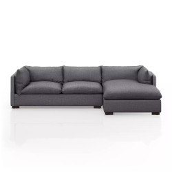 Four Hands Westwood 2 - Piece Sectional - 112" - Right Chaise - Bennett Charcoal