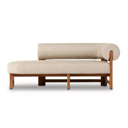 Four Hands Malta Outdoor Chaise - Right Arm Facing Four Hands Malta Outdoor Chaise - Right Arm Facing