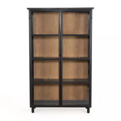 Four Hands Sayward Cabinet - Natural Oak Veneer