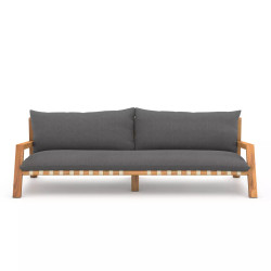 Four Hands Soren Outdoor Sofa - 95" - Charcoal