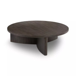 Four Hands Toli Coffee Table - Smoked Black Veneer - Smoked Black Veneer