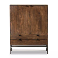 Four Hands Trey Bar Cabinet - Auburn Poplar