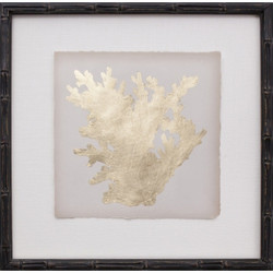 Mini Gold Leaf Coral I