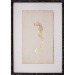 Goldleaf Seahorse I