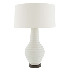 Arteriors Bartoli Lamp - Ivory Stained Crackle Ceramic (Closeout)