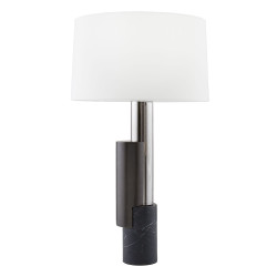 Arteriors Pepperdine Lamp - Black Marble