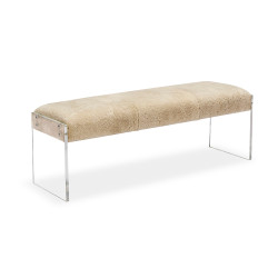 Interlude Home Aiden Shearling Bench