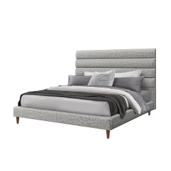 Interlude Home Channel King Bed - Feather Interlude Home Channel King Bed - Feather