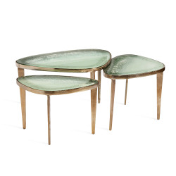 Interlude Home Jan Bunching Cocktail Tables - Set Of 3