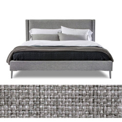 Interlude Home Izzy Queen Bed - Grey
