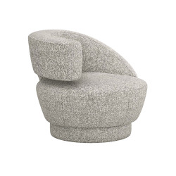 Interlude Home Arabella Left Swivel Chair - Breeze