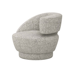 Interlude Home Arabella Right Swivel Chair - Breeze