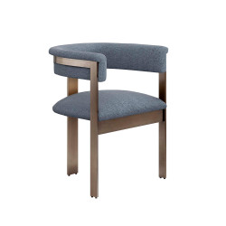 Interlude Home Darcy Dining Chair - Azure