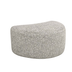 Interlude Home Carlisle Left Ottoman - Breeze