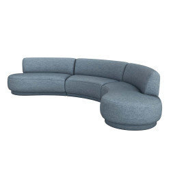 Interlude Home Nuage Left Sectional - Surf