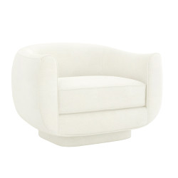 Interlude Home Spectrum Swivel Chair - Pure