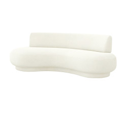 Interlude Home Nuage Left Sofa - Pure