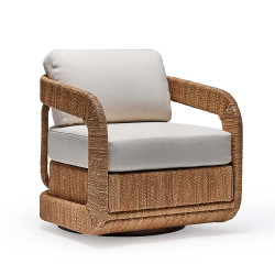 Interlude Home Harbour Lounge Chair - Natural