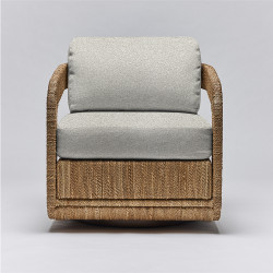Interlude Home Harbour Lounge Chair - Natural/ Hemp Interlude Home Harbour Lounge Chair - Natural/ Hemp