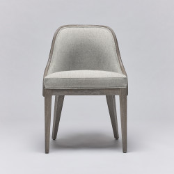 Interlude Home Siesta Dining Chair - Grey Ceruse/ Fog