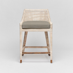 Interlude Home Boca Counter Stool - White Wash/ Sisal Interlude Home Boca Counter Stool - White Wash/ Sisal