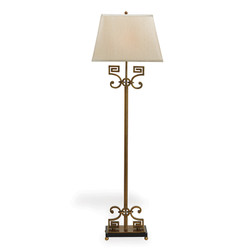 Whitney Floor Lamp Brass