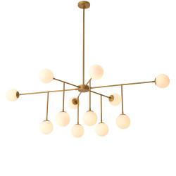 Eichholtz Aram Chandelier - Antique Brass