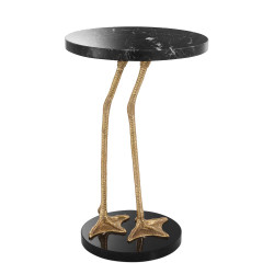 Eichholtz Lagoon Side Table - Polished Brass