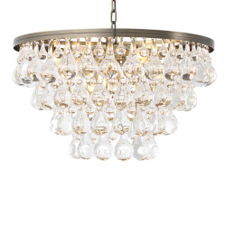 Eichholtz Bolzano Chandelier - Light Brushed Brass