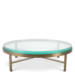 Eichholtz Hoxton Coffee Table - Brushed Brass