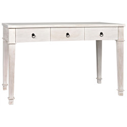 Noir Curba Desk - White Wash