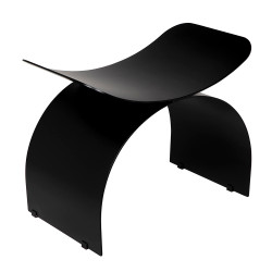 Noir Papillon Stool - Black Steel