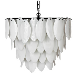 Noir Lotus Chandelier - Large