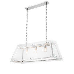 Eichholtz Azure L Chandelier - Nickel Finish