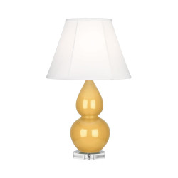 Small Double Gourd Table Lamp - Sunset