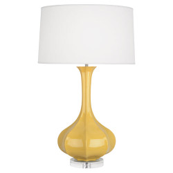 Pike Table Lamp - Lucite - Sunset