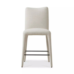 Four Hands Monza Counter Stool - Mixt Linen Natural