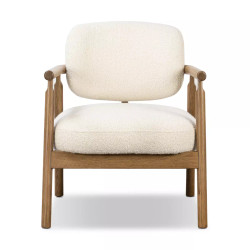 Four Hands Tennison Chair - Durham Cream