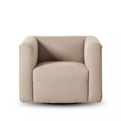 Four Hands Wellborn Swivel Chair - Kerbey Camel