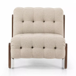 Four Hands Jeremiah Chair - Weslie Flax