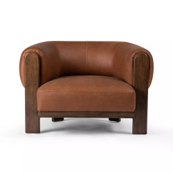 Four Hands Ira Chair - Brickhouse Cognac