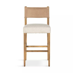 Four Hands Ferris Bar Stool - Winchester Beige